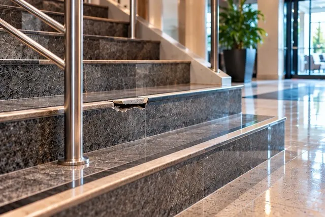 Slip at the hotel lobby