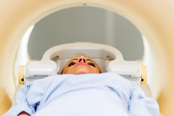 Patient has tomography