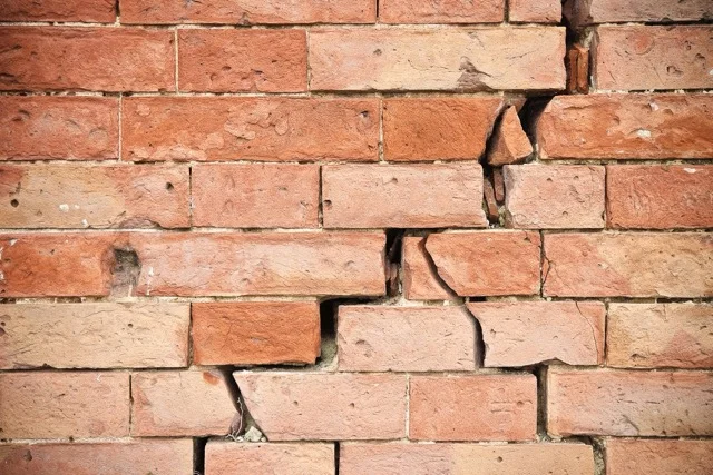 Defective brickwork