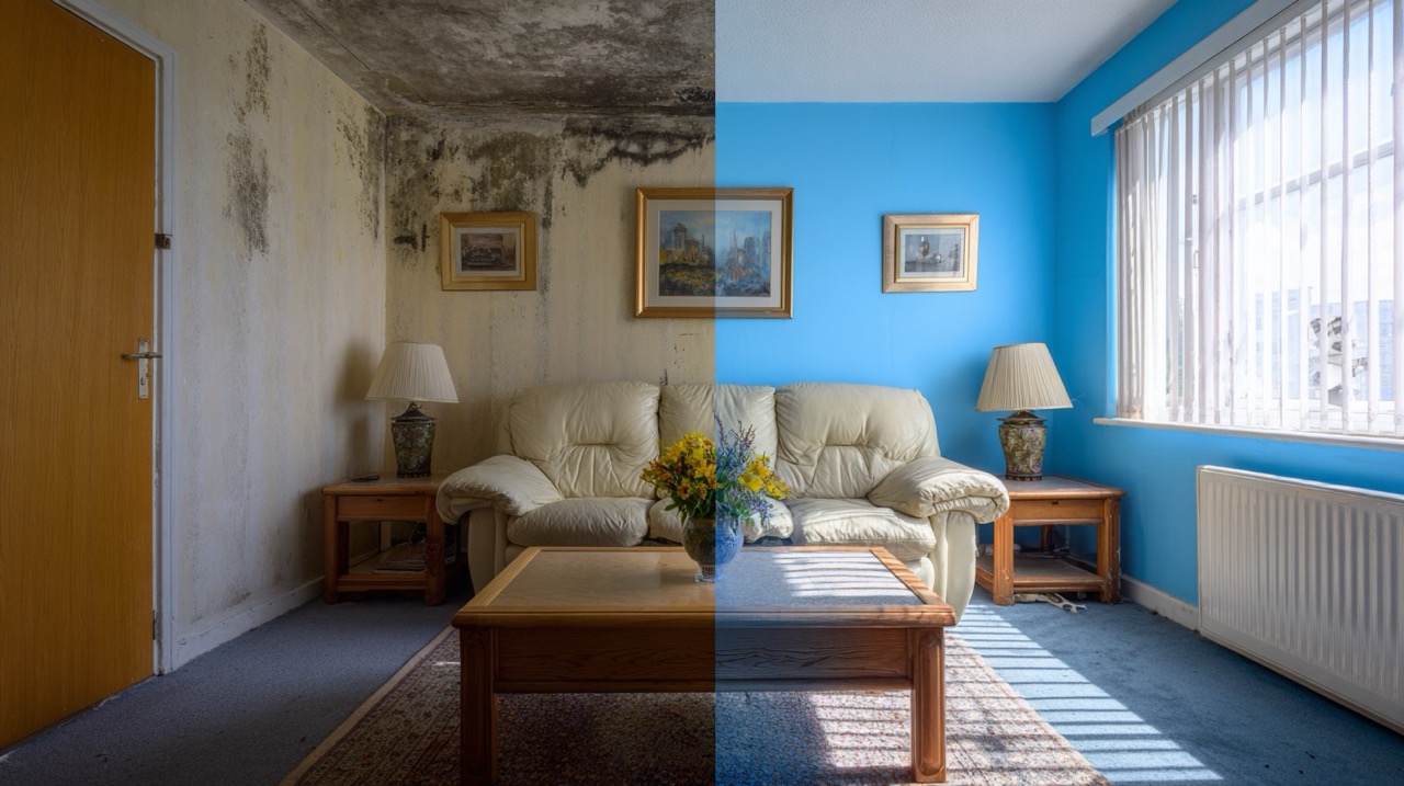 Landlord refurb of living room