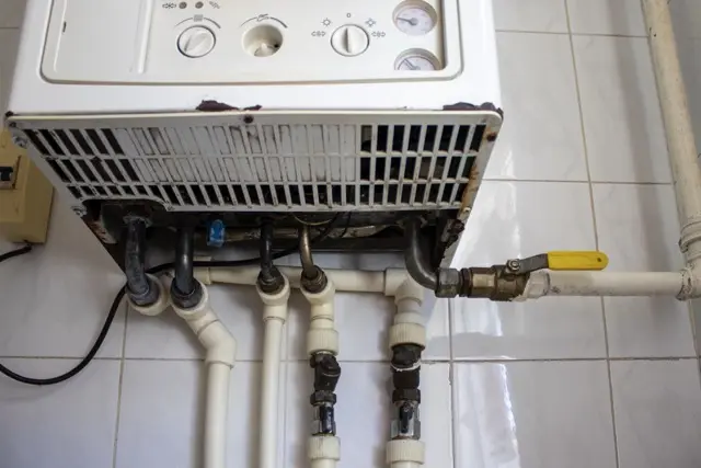 Broken boiler or heating